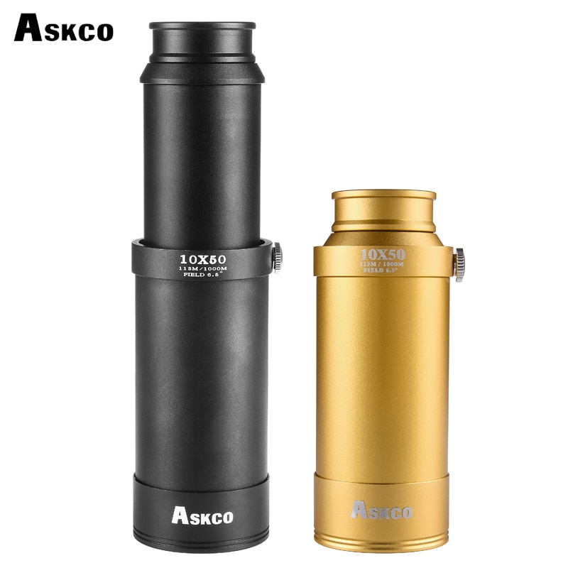 Askco hd 10x50 ܾ  Ǯ Ż  ־Ȱ  birdwatch ﰢ밡ִ spyglass spotting scope